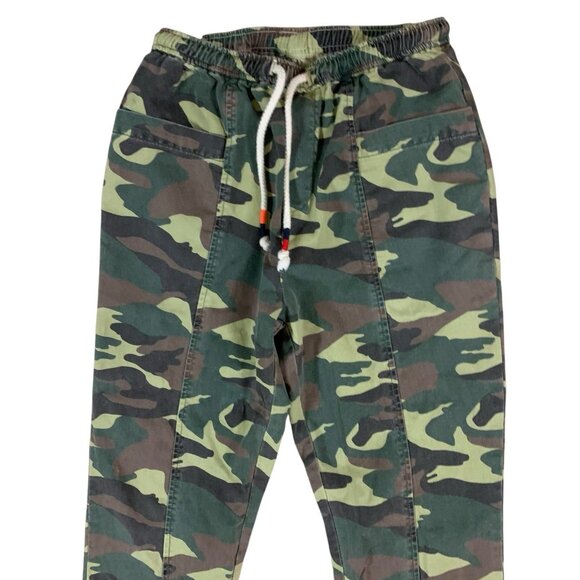 Sundry Camo Utility Jogger Pants 0 XS Military Inspired Drawstring Tapered - Picture 2 of 7
